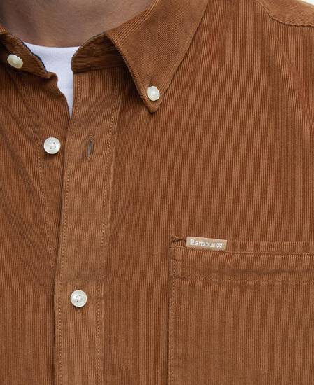 Ramsey Tailored Long-Sleeved Shirt Sandstone