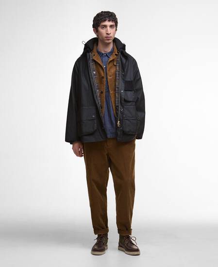 Wachsjacke Modified Solway Black