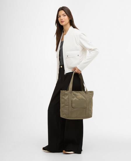 Qualify Tote Bag Dusky Khaki