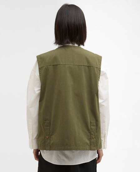 Gwen Gilet Burnt Olive/Ancient