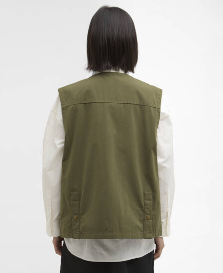 Gwen Gilet Burnt Olive/Ancient