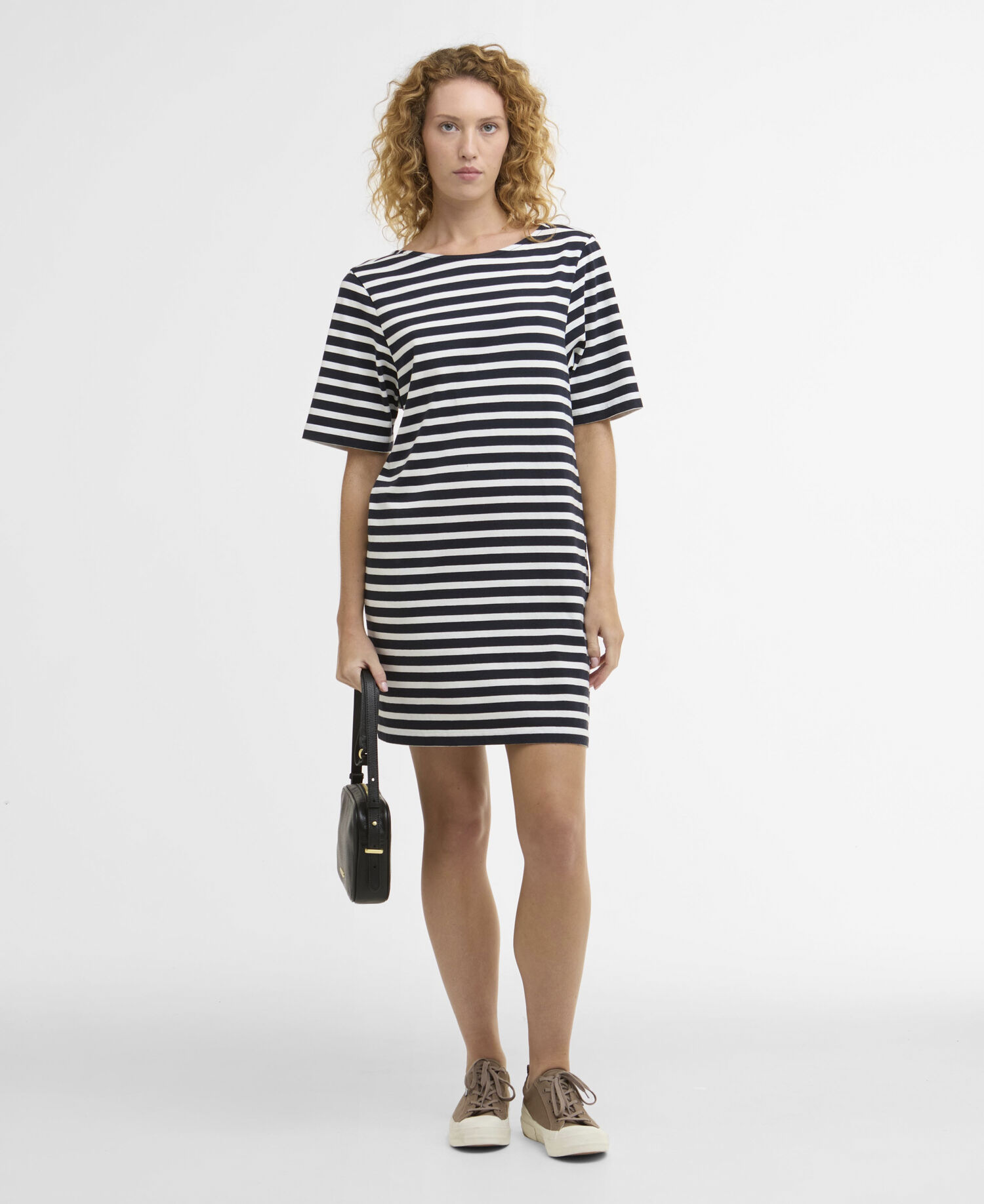 Kleid Lucinda Striped Mini Navy Stripe