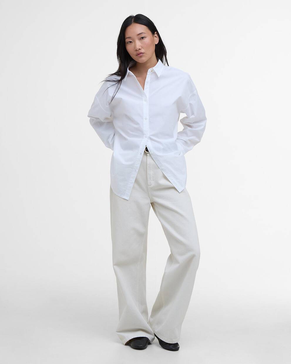 Edith Oversized Long-Sleeved Shirt