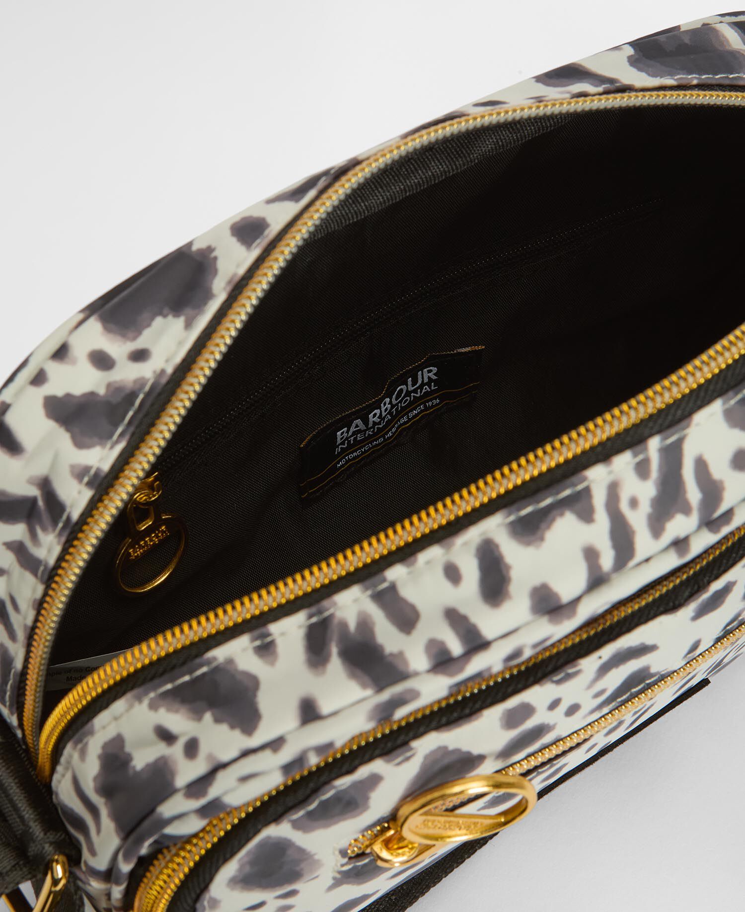 Boulevard Crossbody Bag Bio Ink Leopard Print