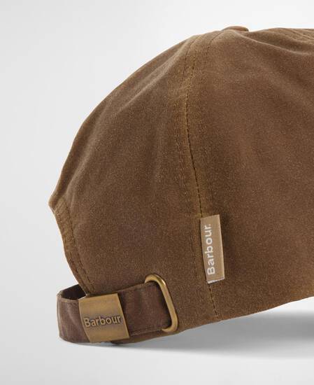 Waxed Sports Cap Tan Waxed Sports Cap Tan