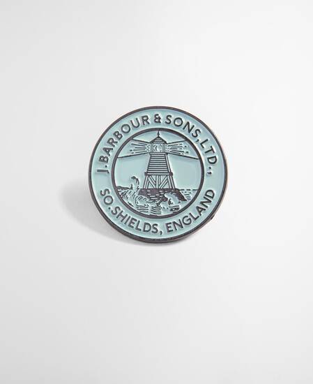 Barbour Roundel Pin Badge Roundel Barbour Roundel Pin Badge Roundel