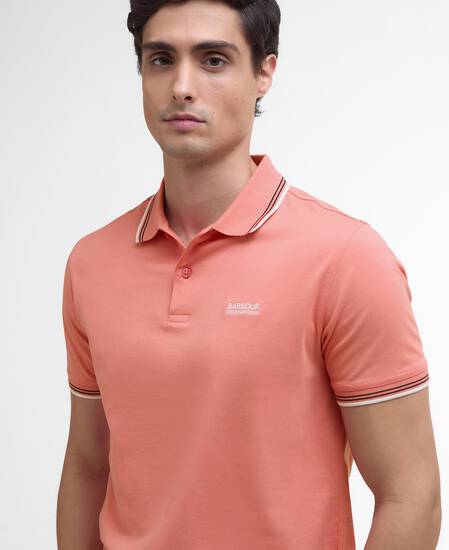 Ethan Polo Shirt Coral Ethan Polo Shirt Coral