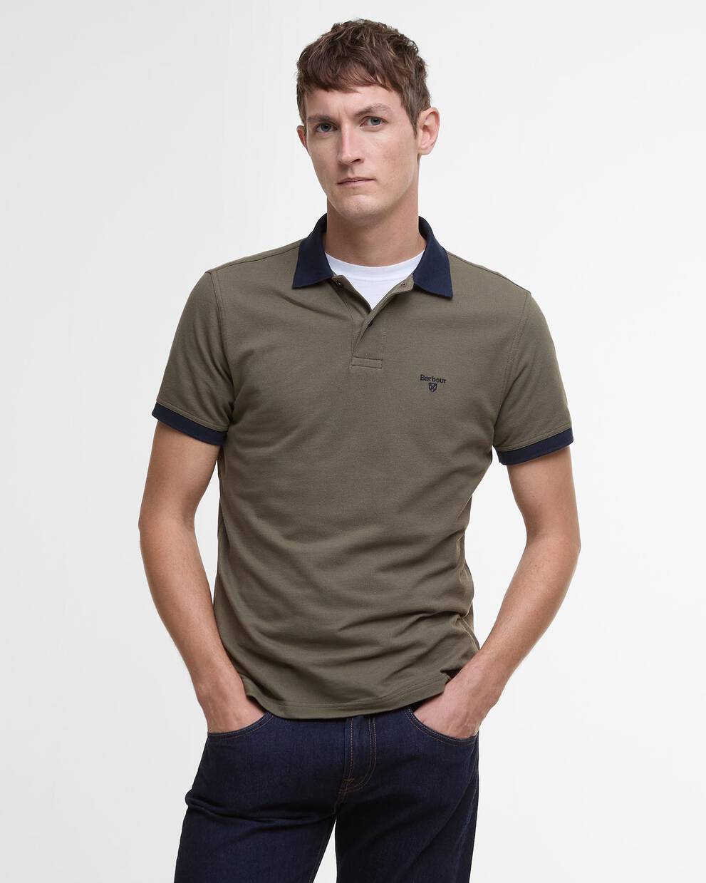 Poloshirt Lynmouth Tipped Short-Sleeved