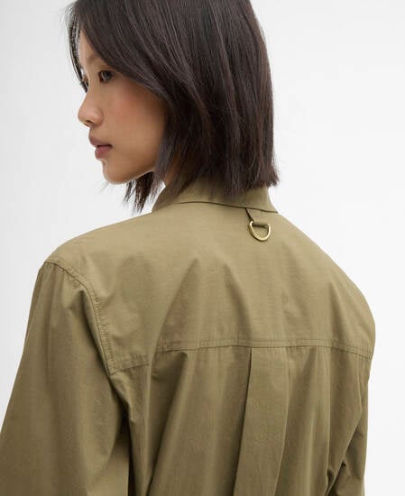 Rowane Midi Dress Burnt Olive