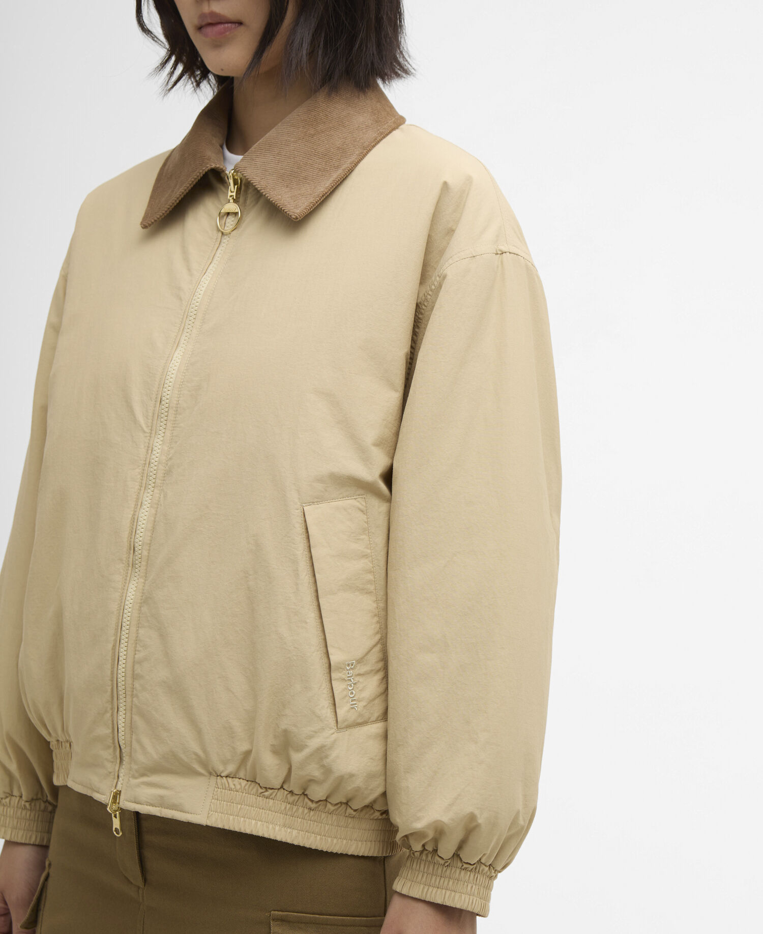 Giacca casual reversibile Maureen Pale Khaki / Dress