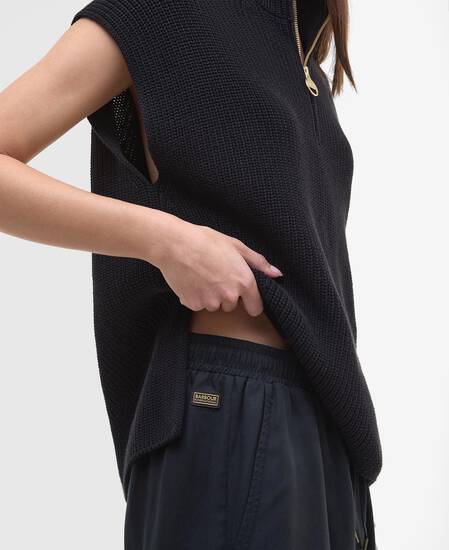 Hose Clara Relaxed Wide-Leg Black