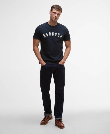 Boughs Graphic T-Shirt Navy