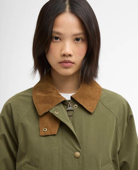 Giacca casual Glynis Burnt Olive/Ancient