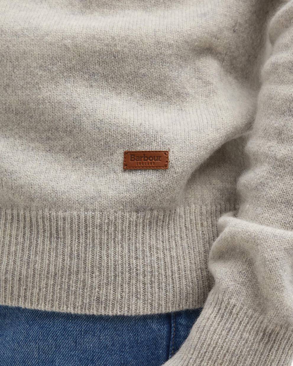 Essential Pullover Patch Half Zip