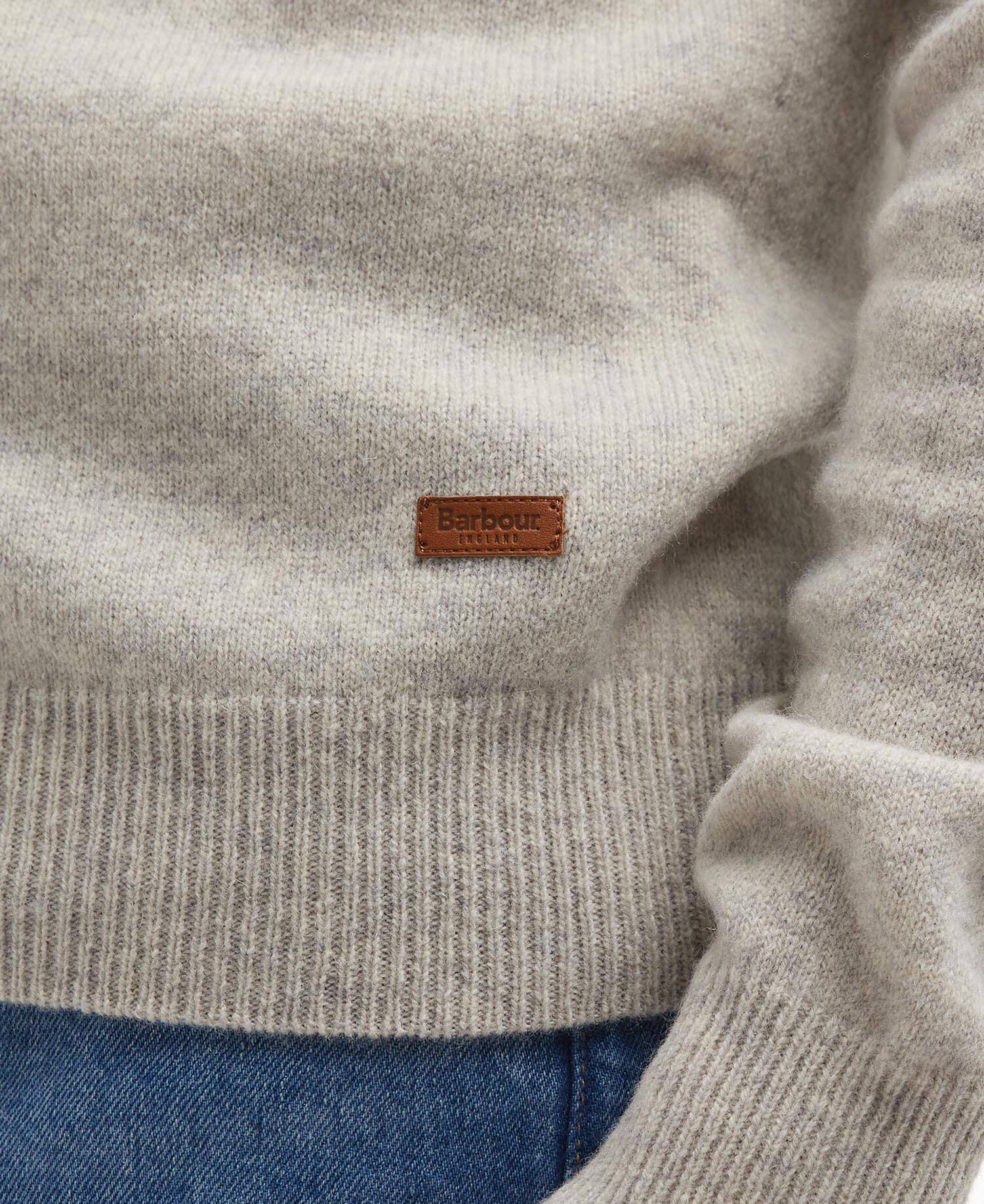 Essential Pullover Patch Half Zip image number 6