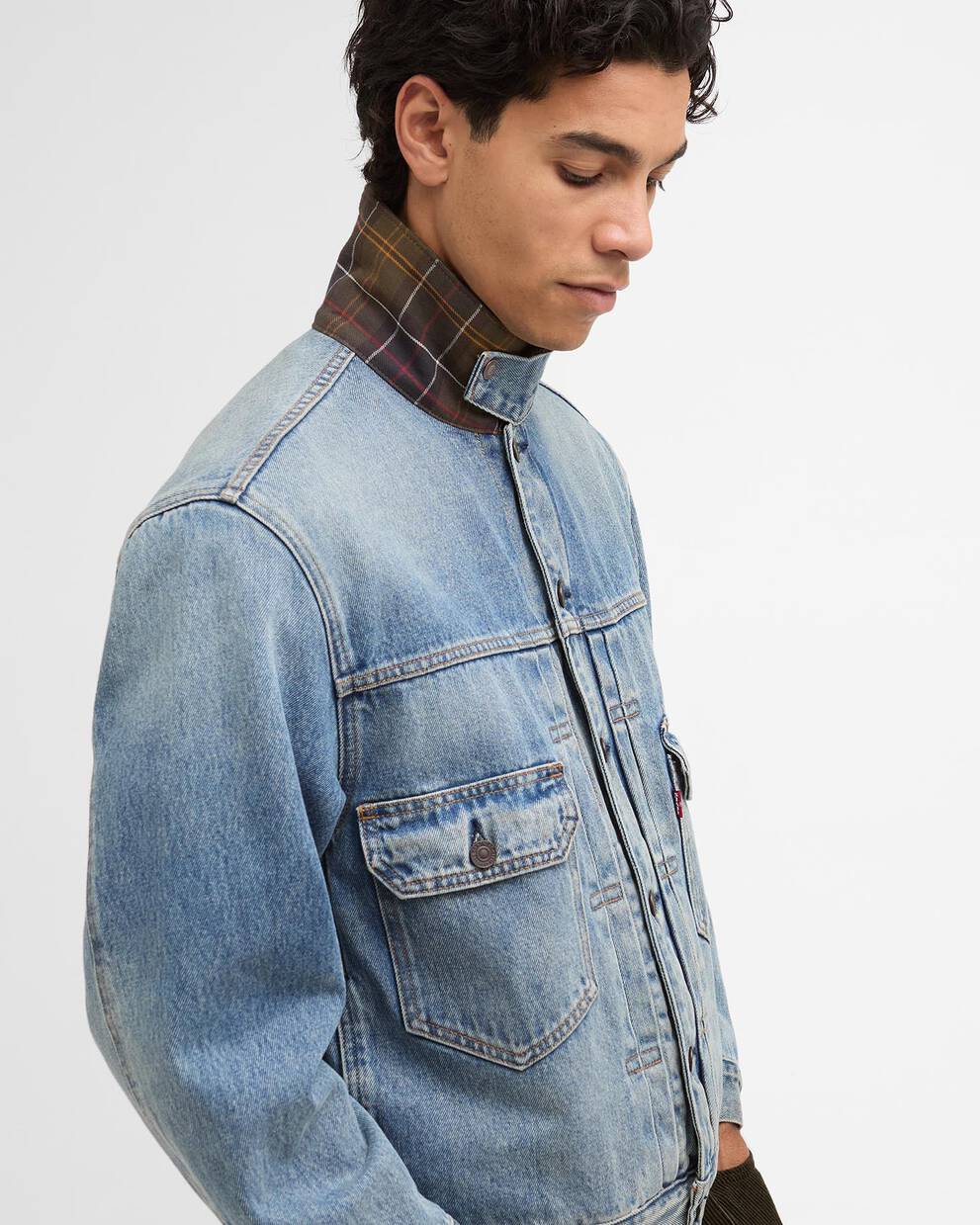 Barbour x Levi&rsquo;s&reg; Jeansjacke Type II