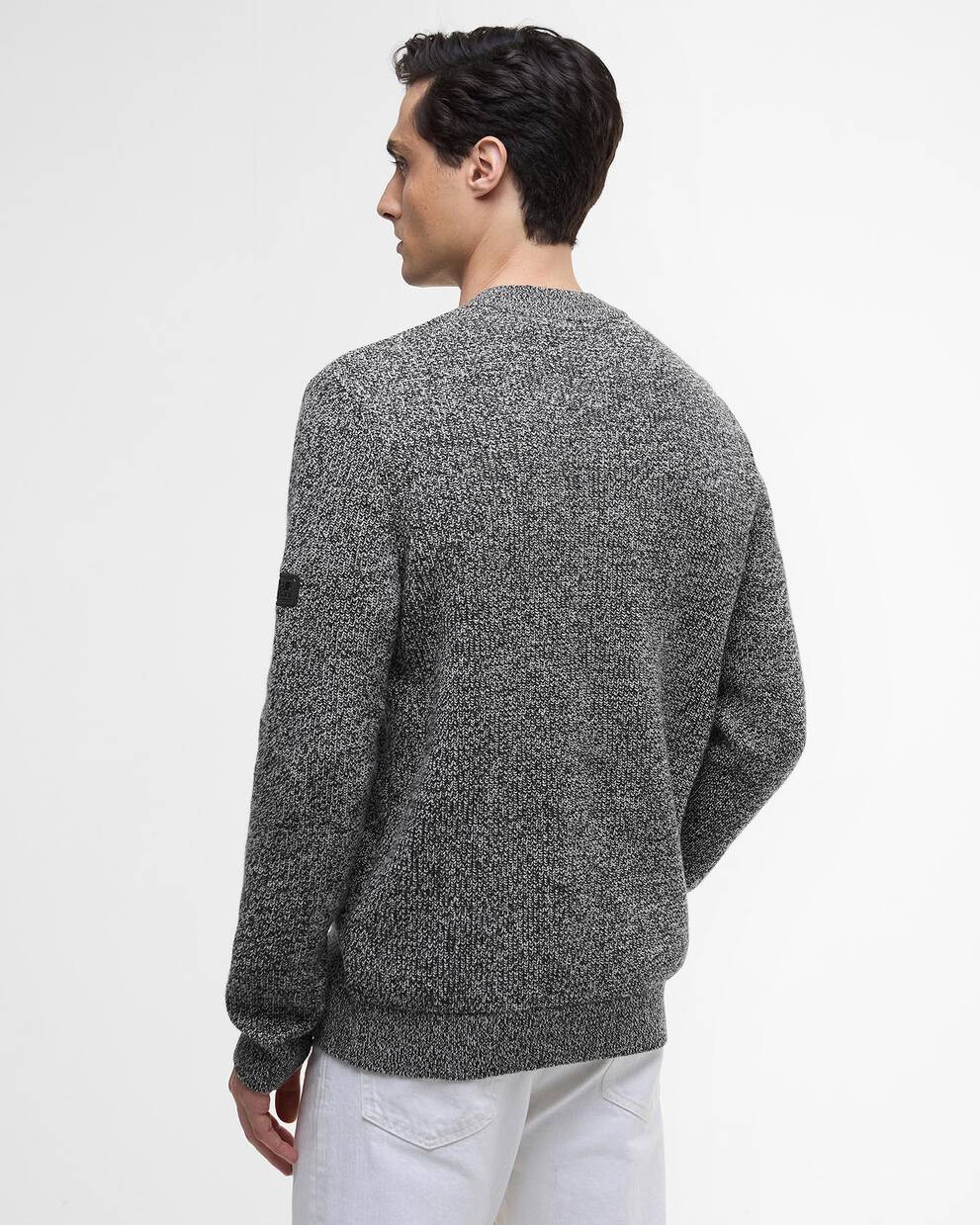 Declan Yarn Twist Crew Neck Jumper
