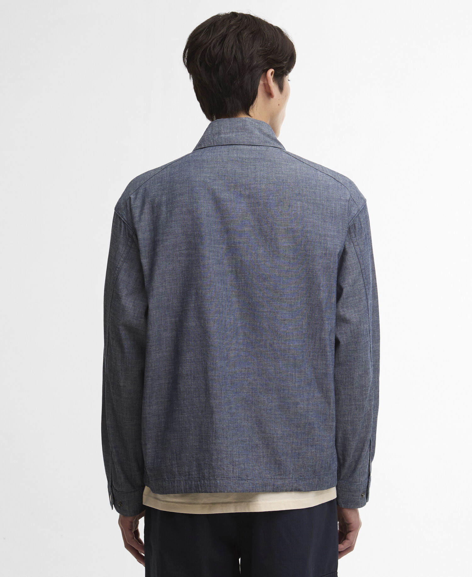 Modified Westoe Casual Jacket Chambray