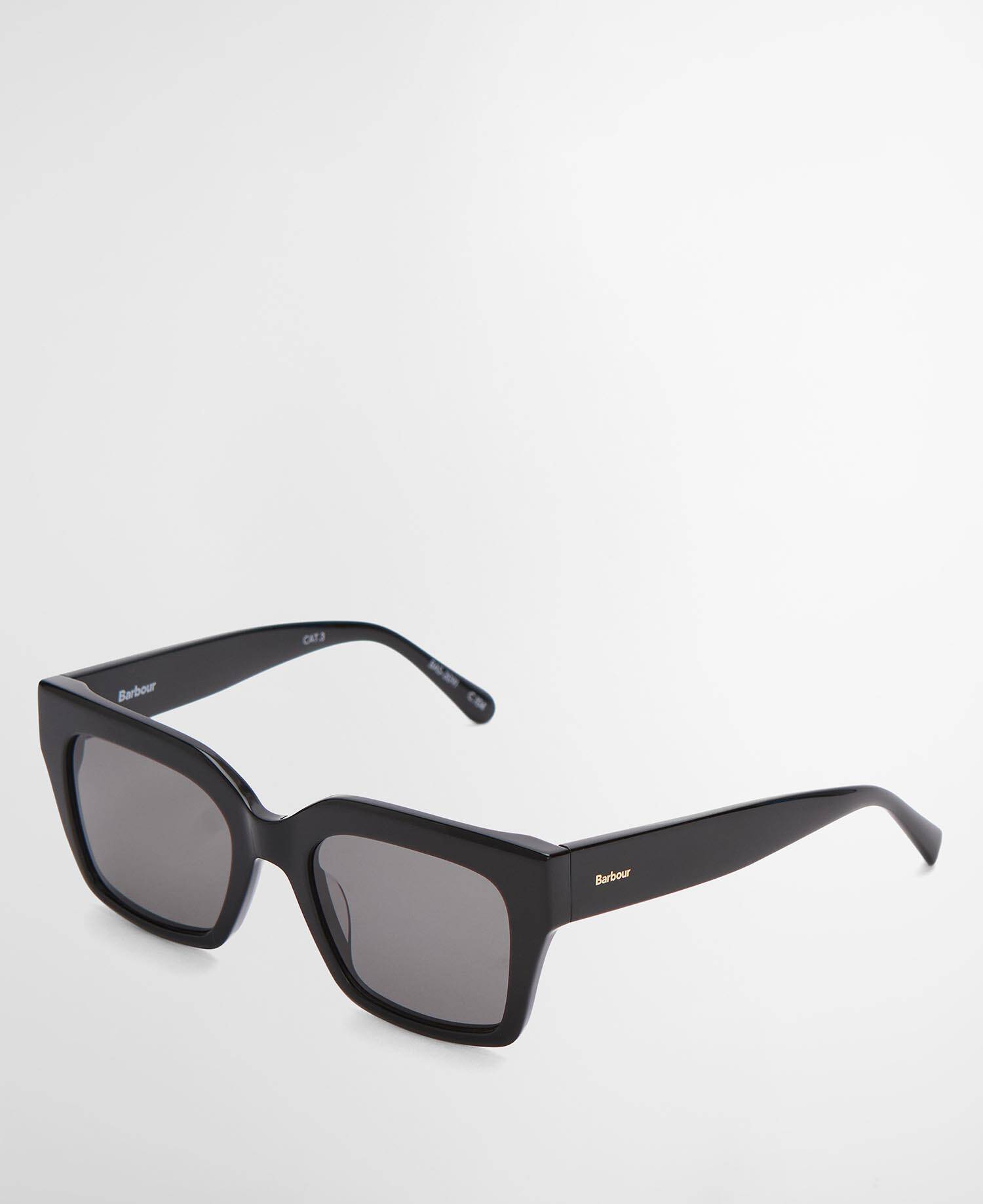 Evie Square Sunglasses Black image number 2