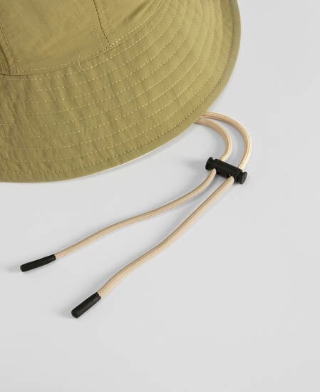 Bucket Hat Festival Reversible Bleached Olive