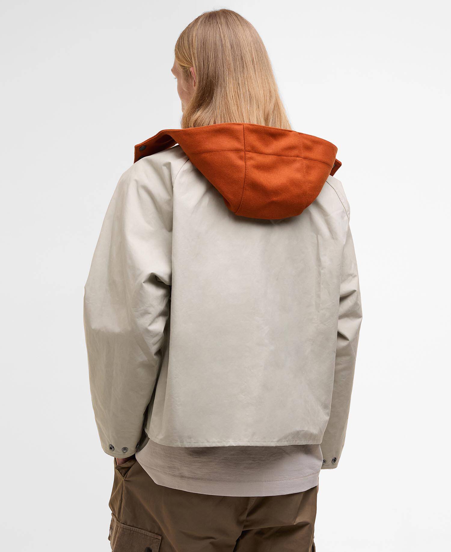 Giacca casual Cruiser Barbour x Kaptain Sunshine Clay image number 2