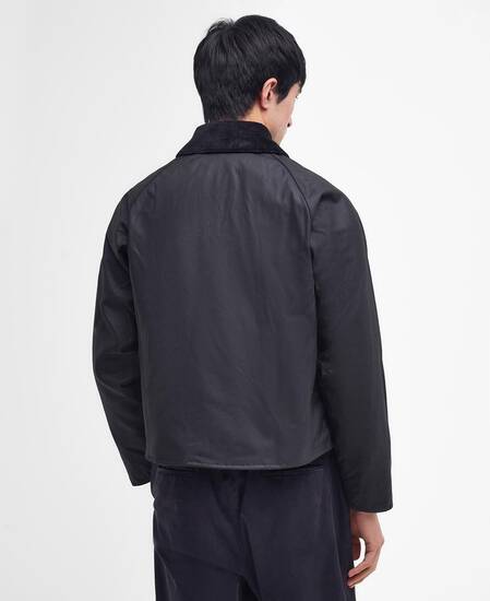 Spey Slim Waxed Jacket Classic Black