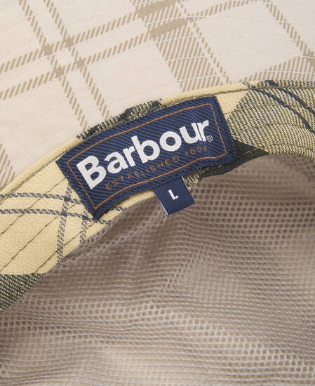 Tartan Transport Bucket Hat Mist Printed Tartan