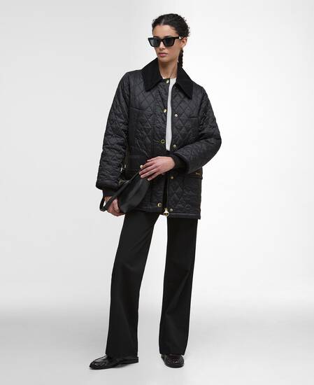 Modern Beadnell Quilted Jacket Black/Classic