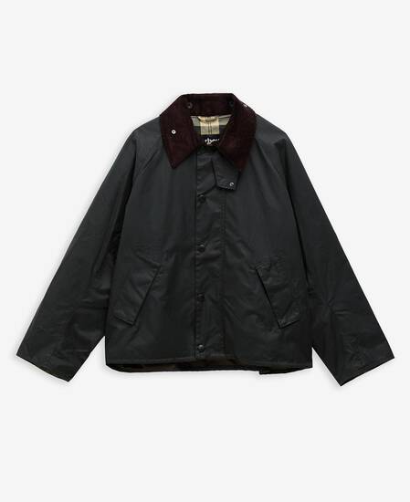 Modified Transport Waxed Jacket Sage