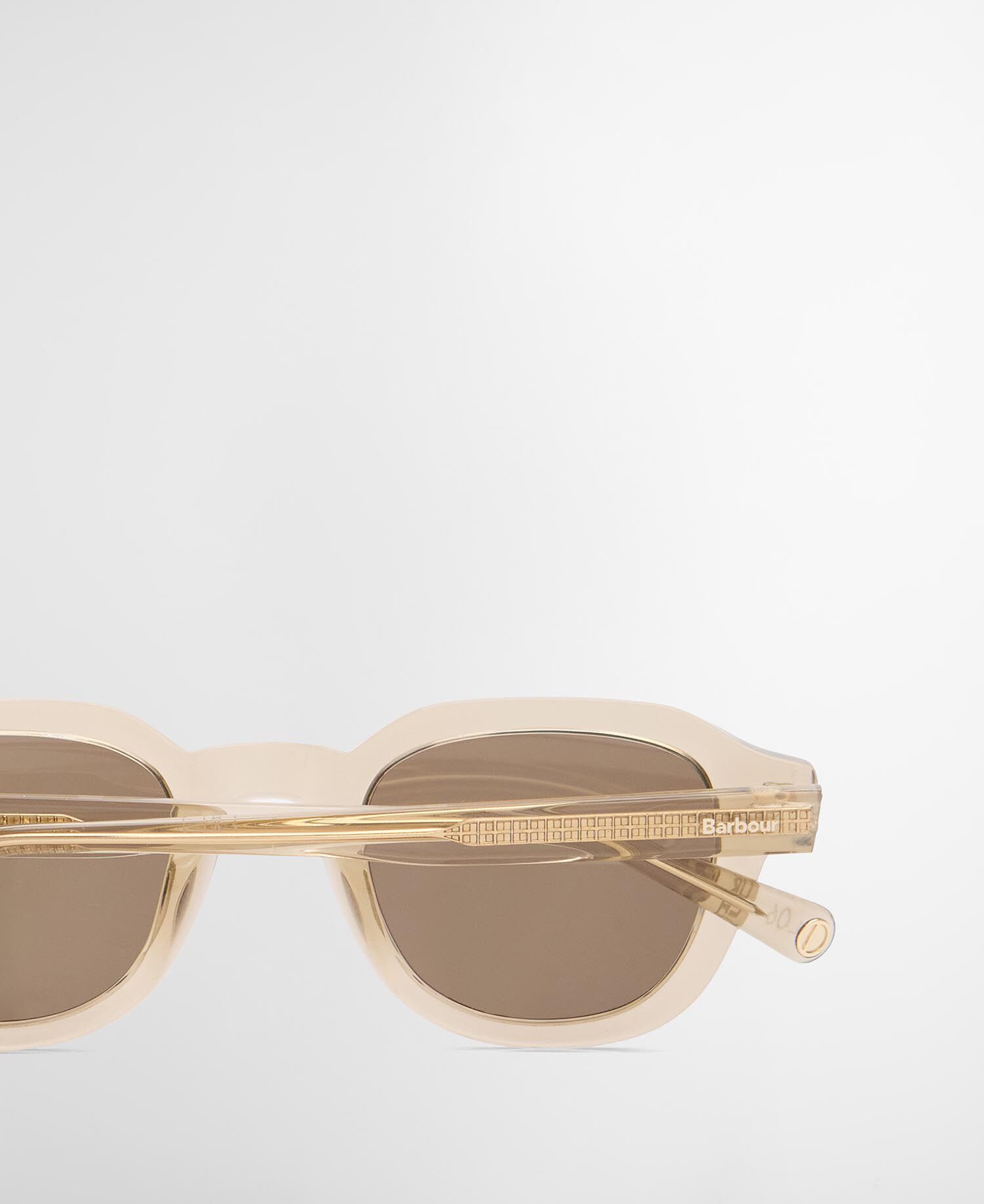 Ted Round Sunglasses Tan Crystal / Khaki