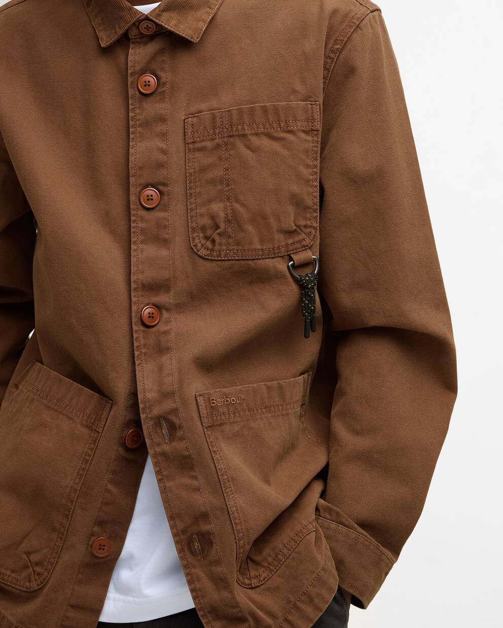 Bowland Garment Dyed Overshirt
