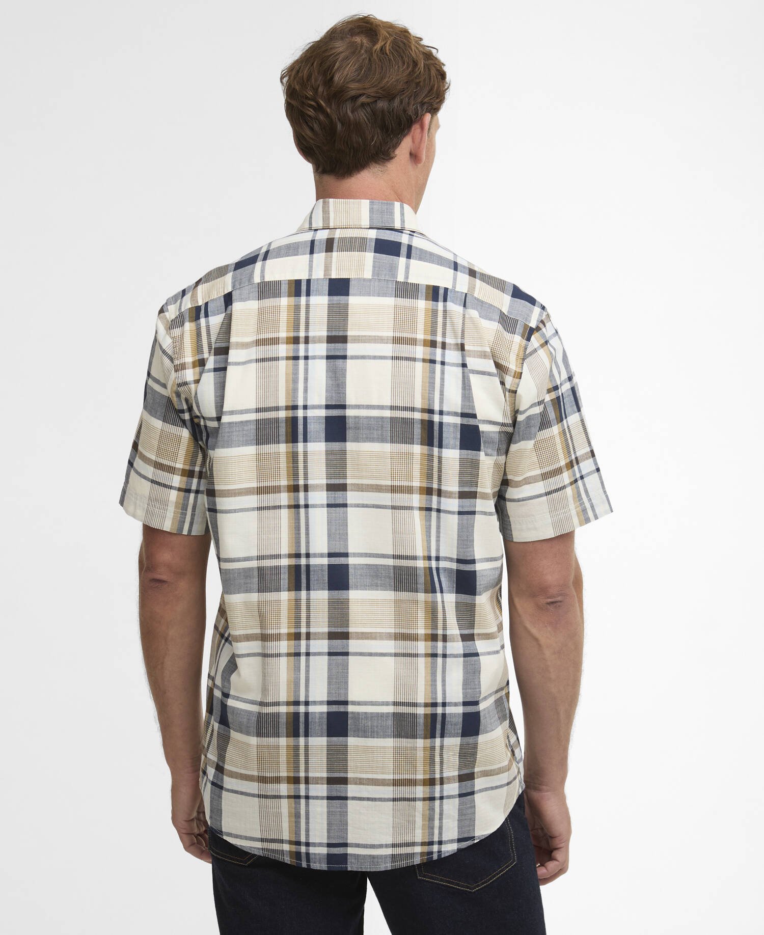 Swinfell Checked Regular Short-Sleeved Shirt image number 2