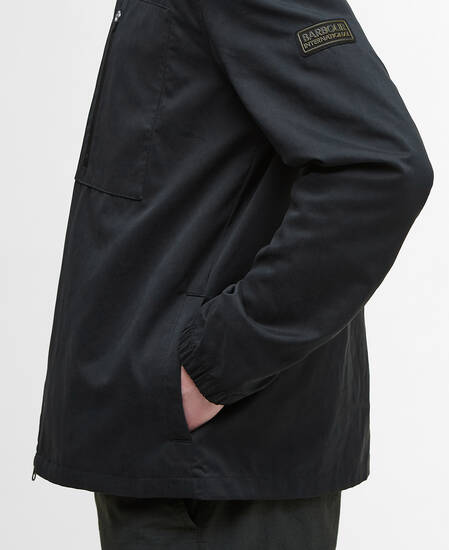 Coil Overshirt Black