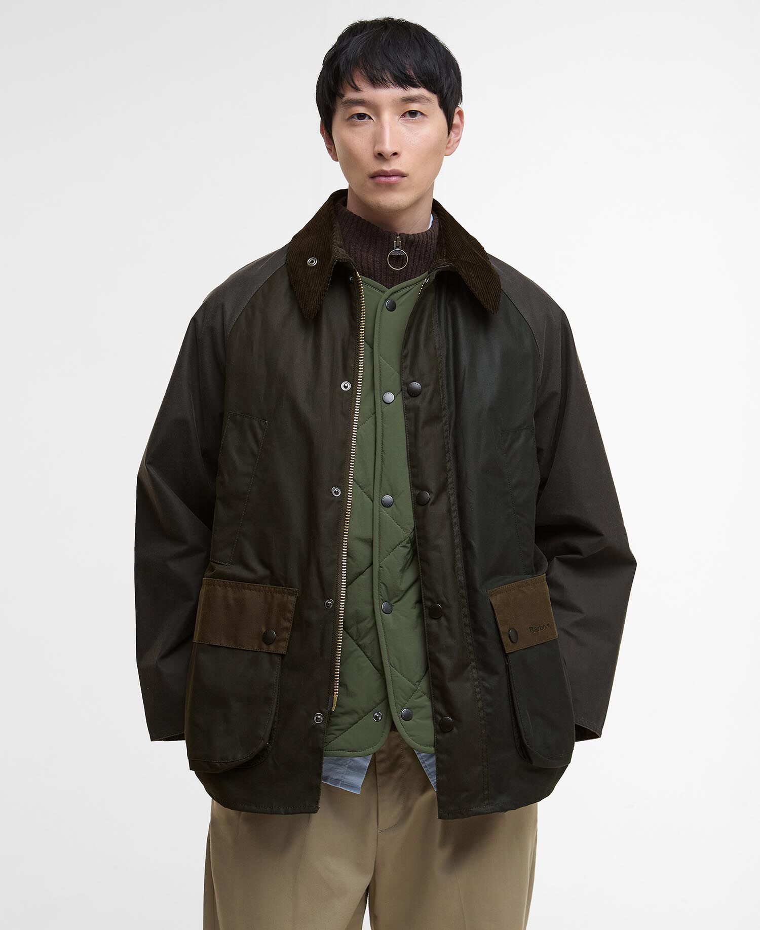 Buy Patchwork Oversized Bedale Waxed Jacket for N/A 0.0