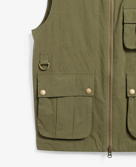 Gwen Gilet Burnt Olive/Ancient