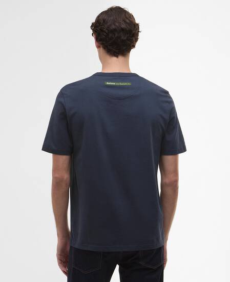 Paul Smith loves Barbour Wax Can Graphic T-Shirt Champion Blue