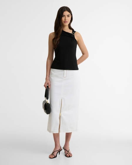 Cinzia Tank Top Black