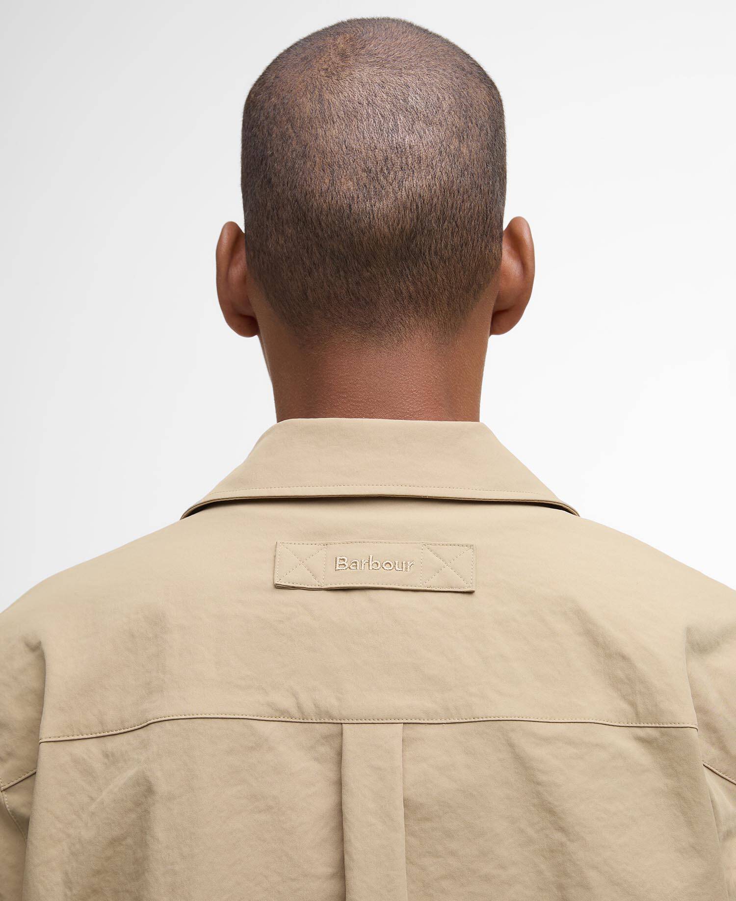 Overshirt Bellman Textured Trench image number 4