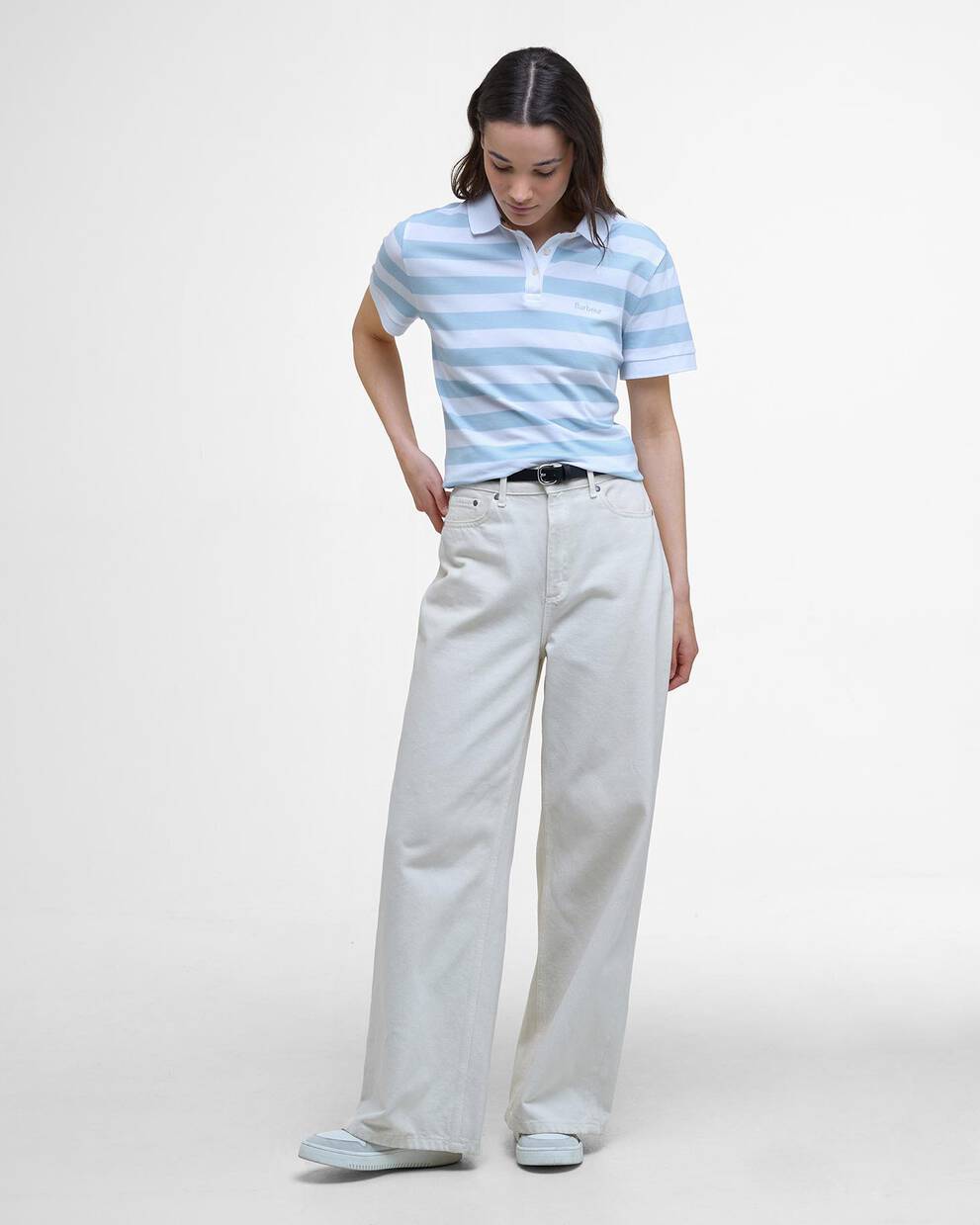 Ashbourne Striped Polo Shirt