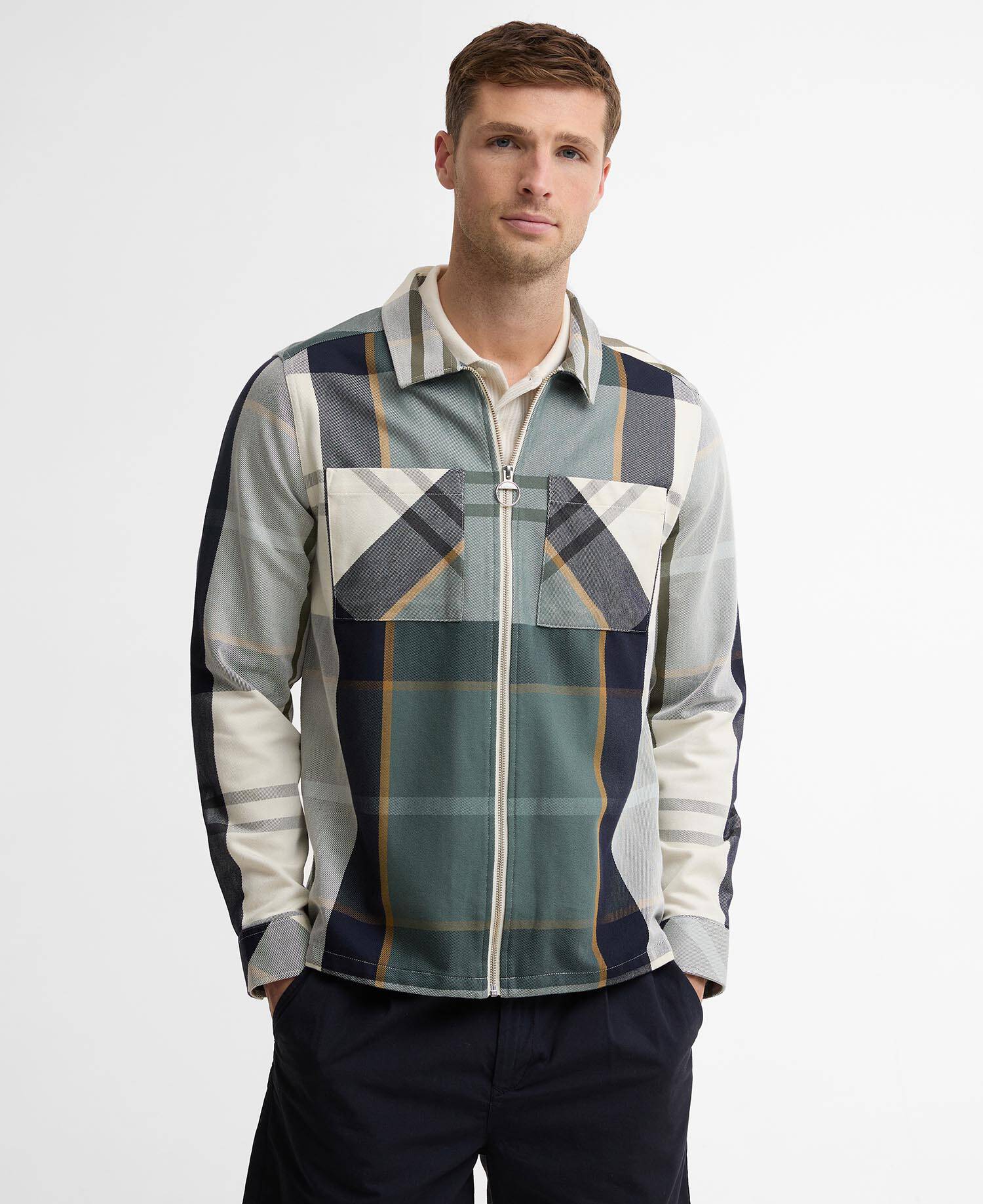 Etterick Overshirt Meadow Brook Tartan image number 0
