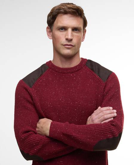 Raisthorpe Crew Neck Jumper Fired Brick