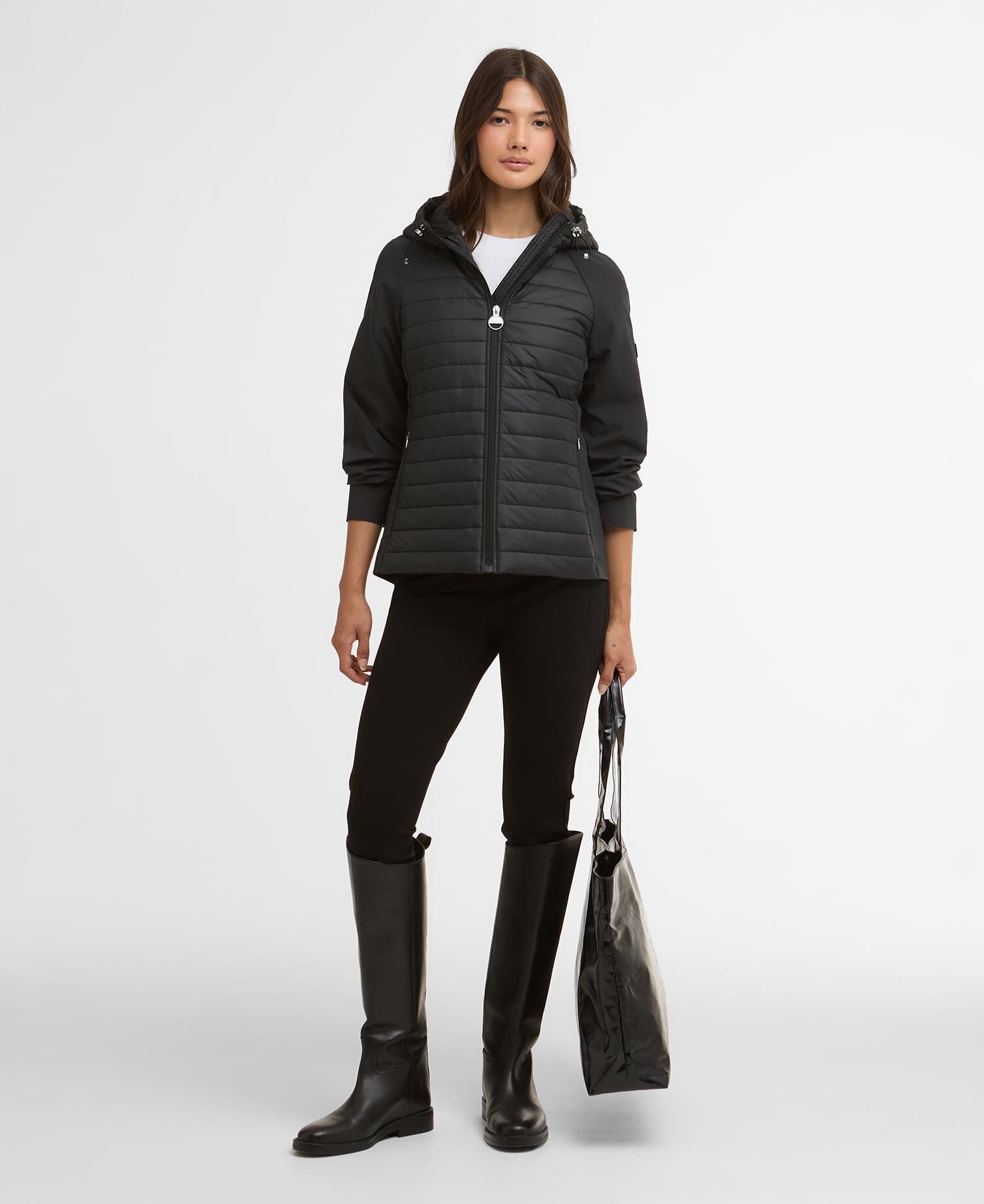 Felpa trapuntata Valentina Black
