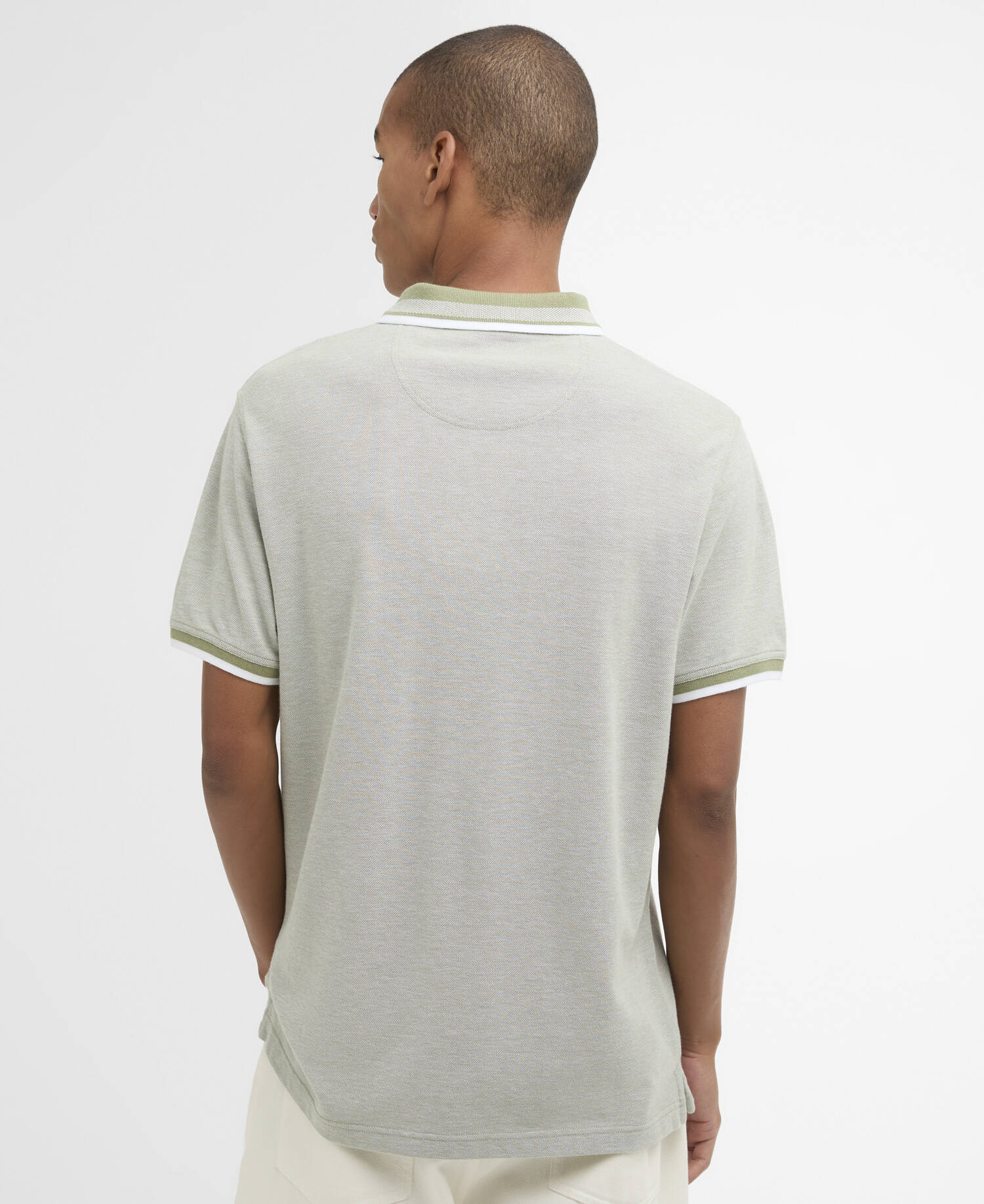 Castleford Tailored Polo Shirt Laurel Green image number 2