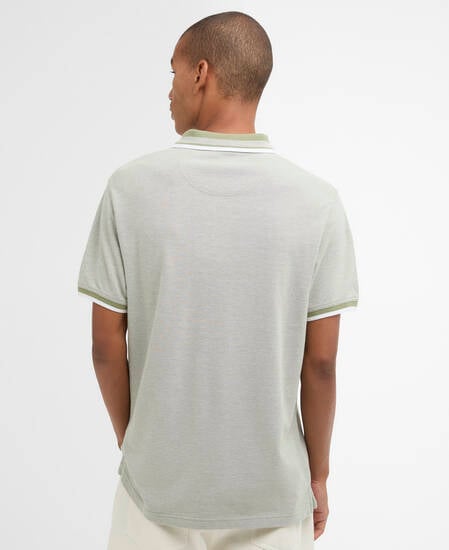 Castleford Tailored Polo Shirt Laurel Green