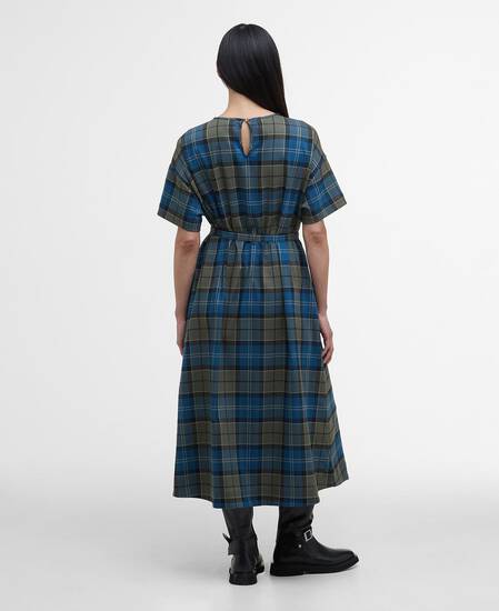 Matilda Tartan Maxi Dress Dundee Tartan