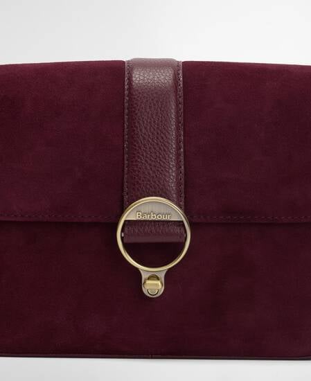 Borsa a tracolla Rosa Burgundy
