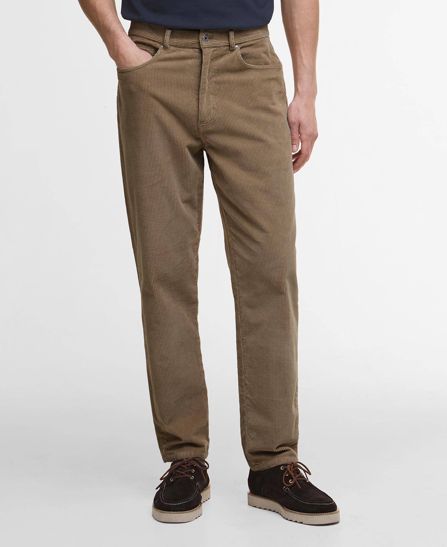 Stretch Cord Regular Trousers image number 1