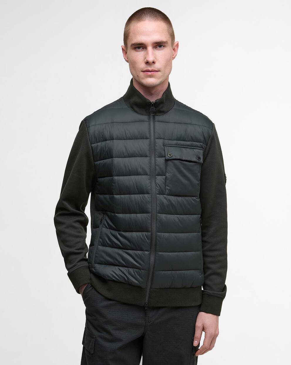 Heysham Quilted Sweatshirt