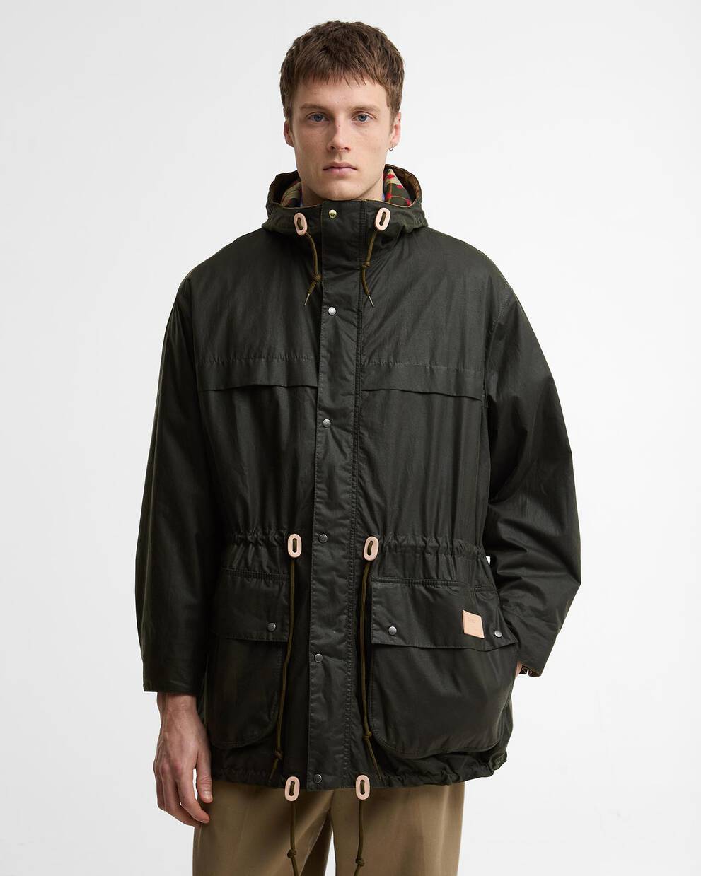 Paul Smith Loves Barbour Durham Waxed Jacket