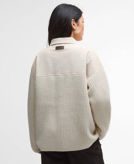 Maxine Knitted Overshirt Birch